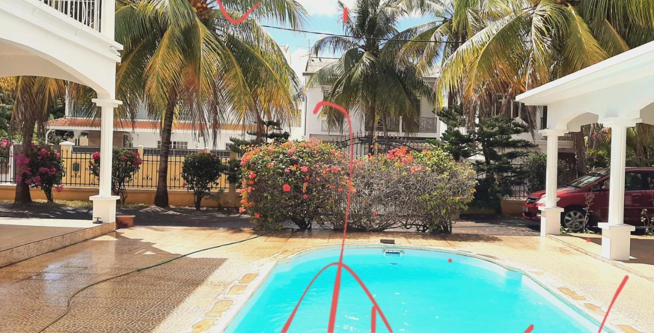 Villa Le Mirage A 150M De La Plage Flic-en-Flacq Exterior foto